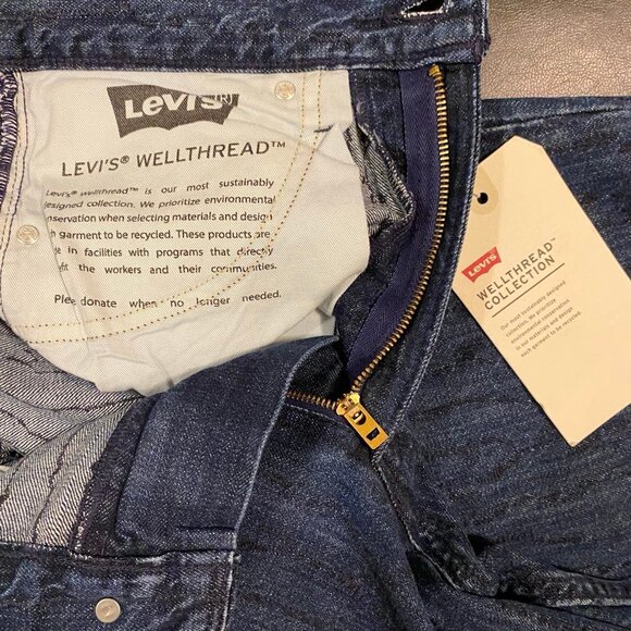 LEVI'S : Wellthread 70's High Rise Straight Fit Women's Jeans (Size: 28x29) NWT - Picture 8 of 12